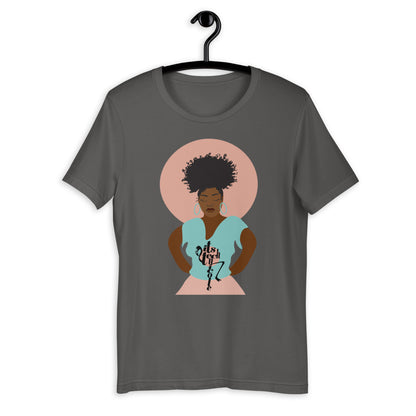Peach and Mint Short-Sleeve Unisex T-Shirt