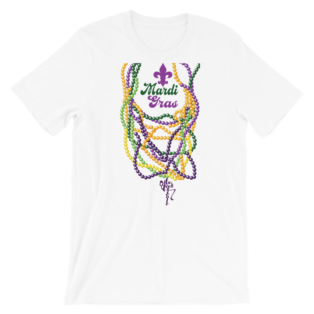 Mardi Gras Beads (Light) T-Shirt