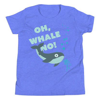 Oh, Whale No! Youth Short Sleeve T-Shirt