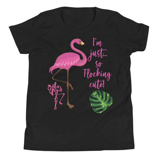 So Flocking Cute! Youth Short Sleeve T-Shirt