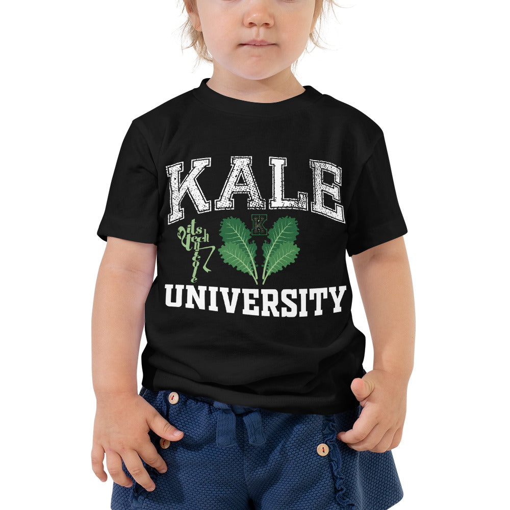 Kale University Toddler Short Sleeve Tee