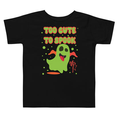 Too Cute To Spook Toddler Short Sleeve Tee