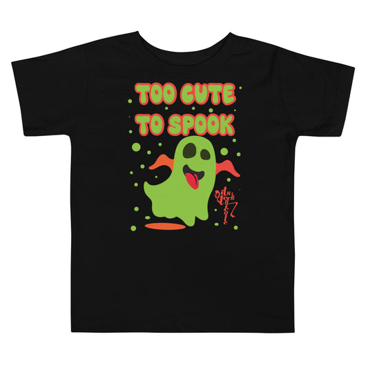 Too Cute To Spook Toddler Short Sleeve Tee