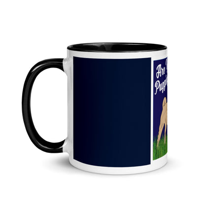 Are You Pugging Kidding Me? Mug with Color Inside