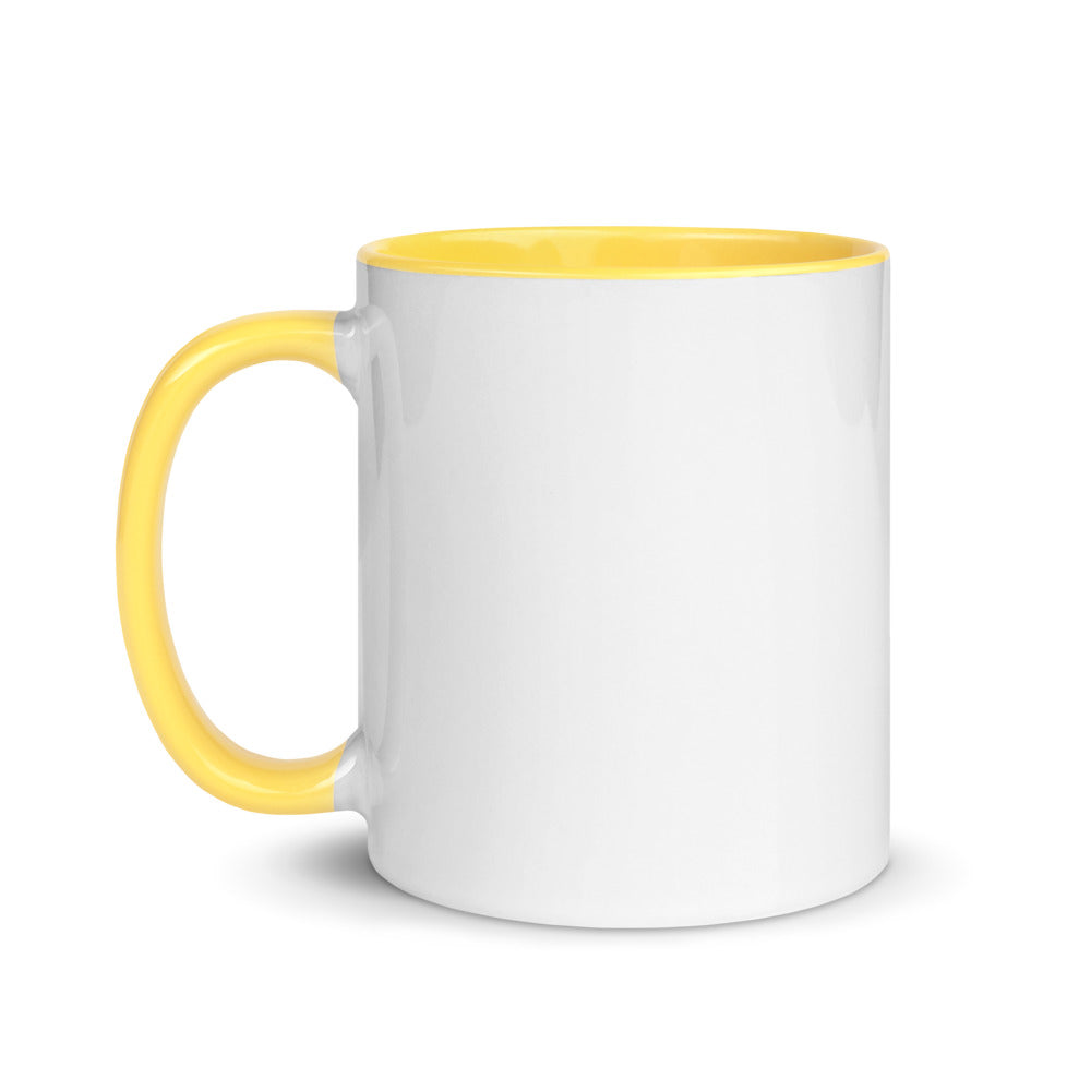 Ruth Bader Ginsburg Tribute Art Mug with Color Inside