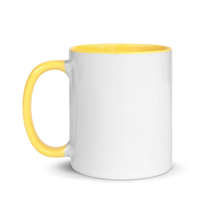 Ruth Bader Ginsburg Tribute Art Mug with Color Inside