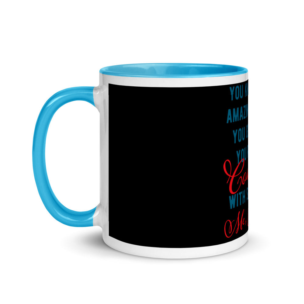 Connections...Missed Mug with Color Inside