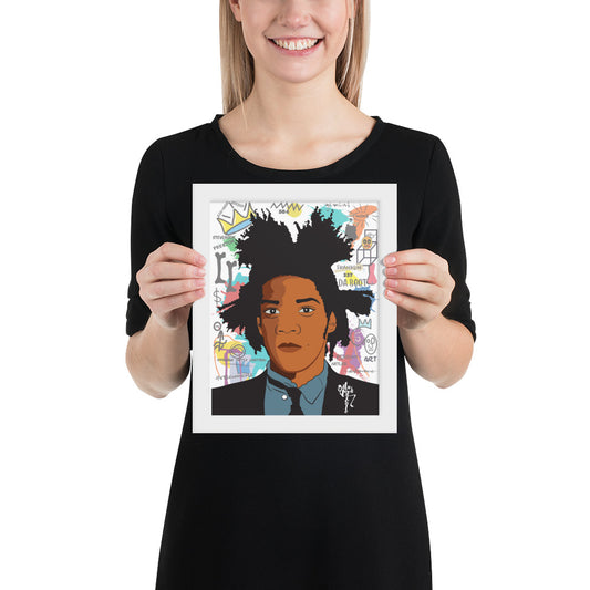 Basquiat Framed Photo Paper Poster