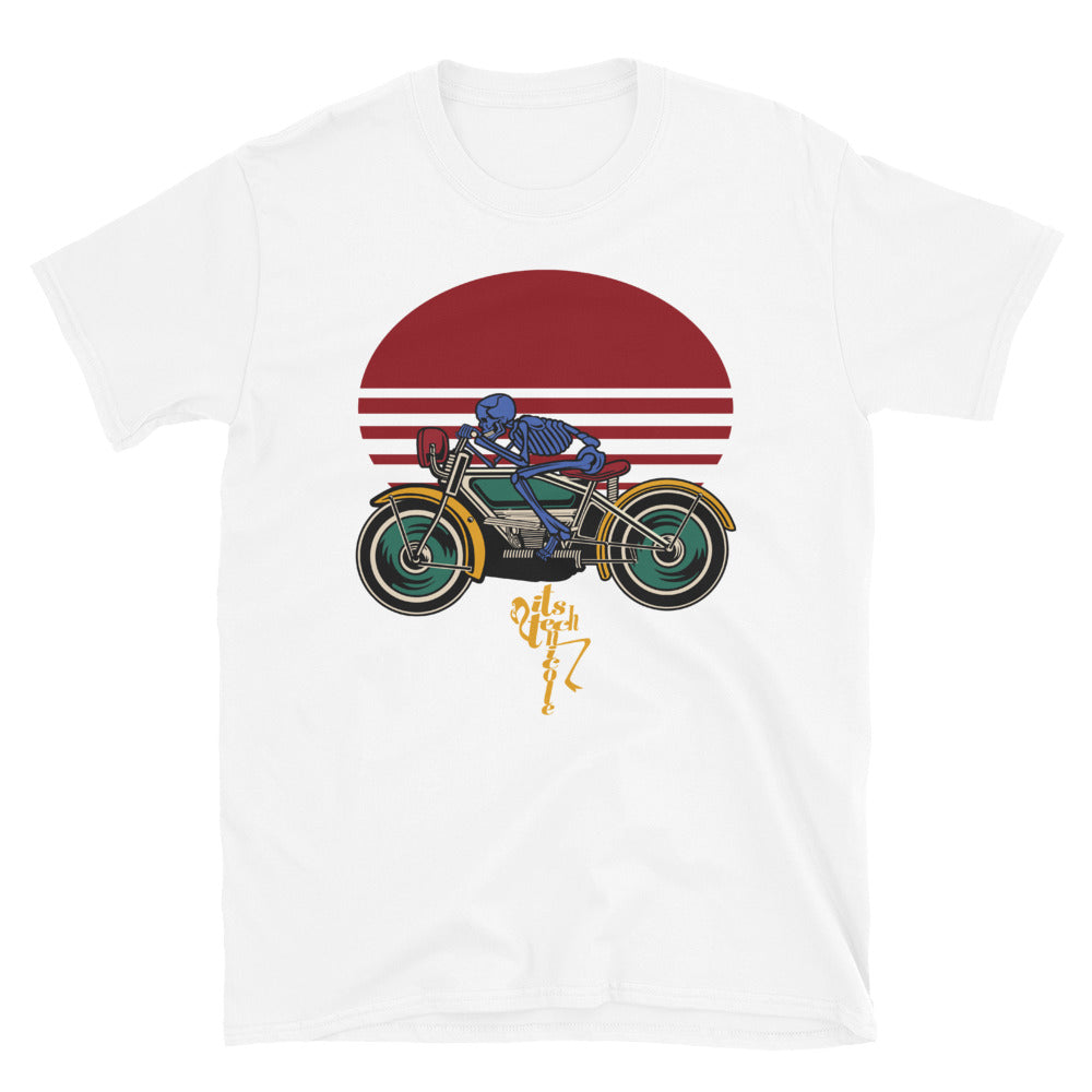 Art Inspired by Jordan 1 Mid SE Fearless Blue the Great Short-Sleeve T-Shirt