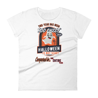 Boo Sheet Women's short sleeve t-shirt