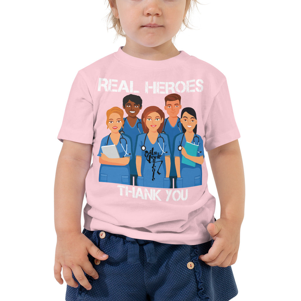 Real Heroes...Thank You Toddler Short Sleeve Tee