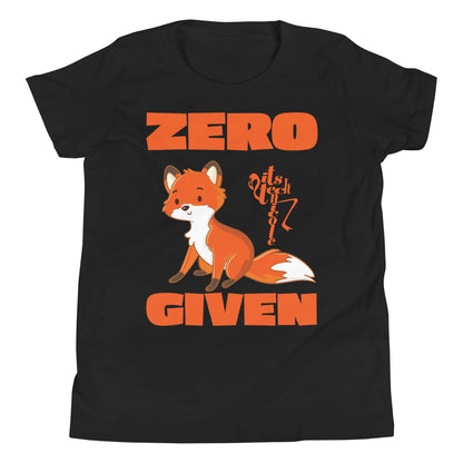 Zero Fox Given Youth Short Sleeve T-Shirt