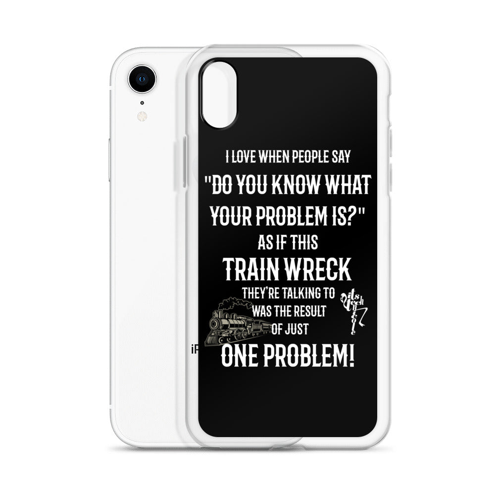 Train Wreck iPhone Case