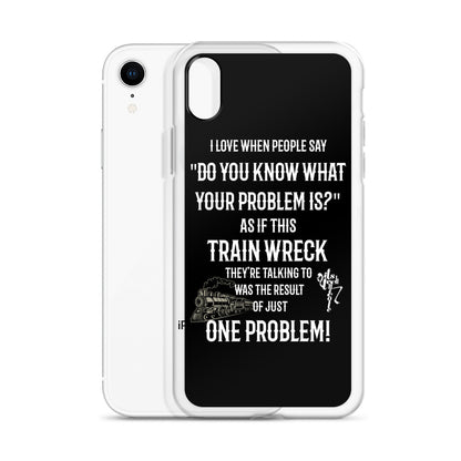 Train Wreck iPhone Case