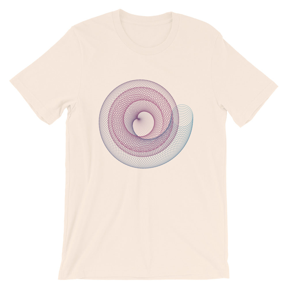 Spiraling Short-Sleeve Graphic T-Shirt