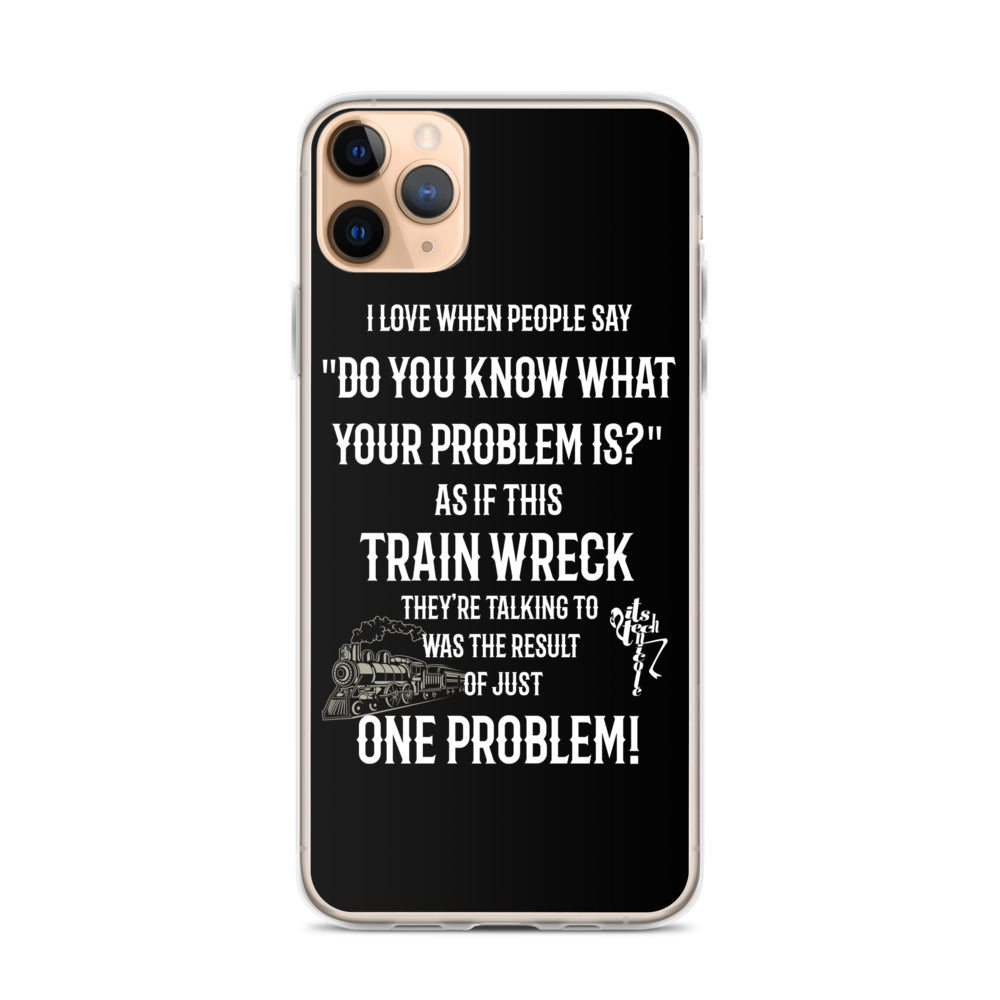 Train Wreck iPhone Case