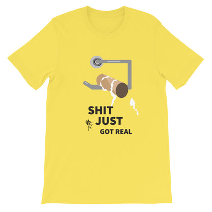Shit Just Got Real Short-Sleeve T-Shirt