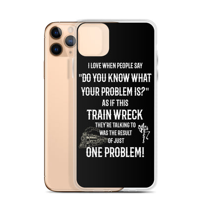 Train Wreck iPhone Case