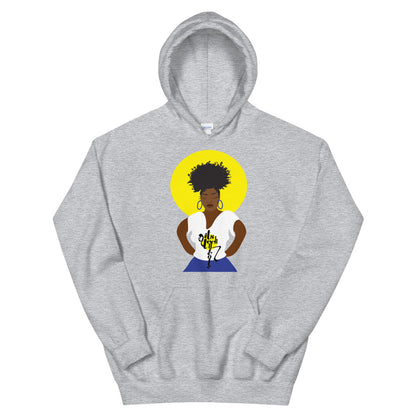 Blue and Gold Unisex Hoodie