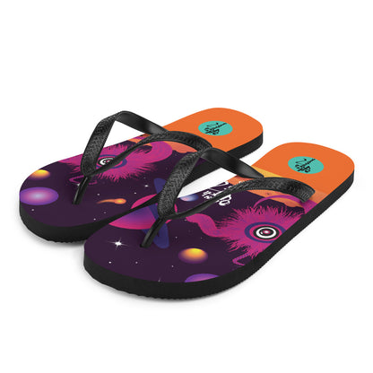 Technicole-ly In Space Flip-Flops