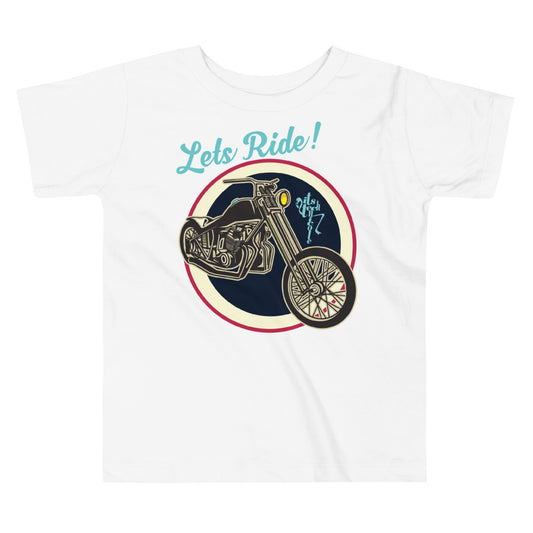 Let's Ride Toddler Short Sleeve Tee