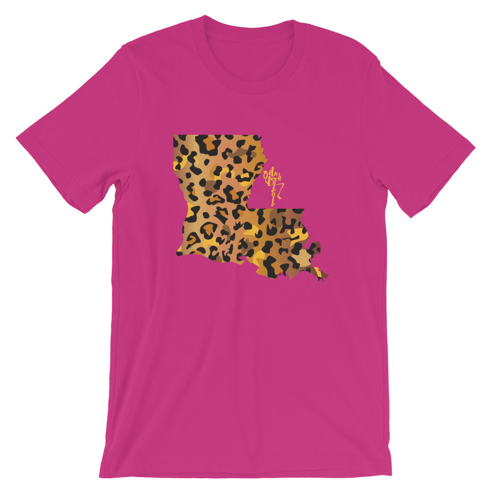 Louisiana Leopard Short-Sleeve Standard T-Shirt