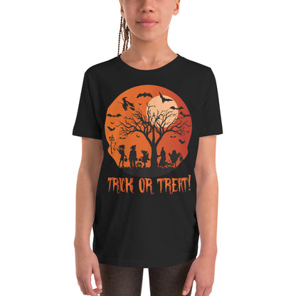 Trick or Treat! Youth Short Sleeve T-Shirt