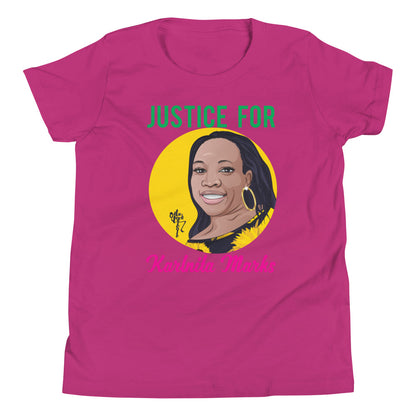Justice for Karlnita Marks Youth Short Sleeve T-Shirt