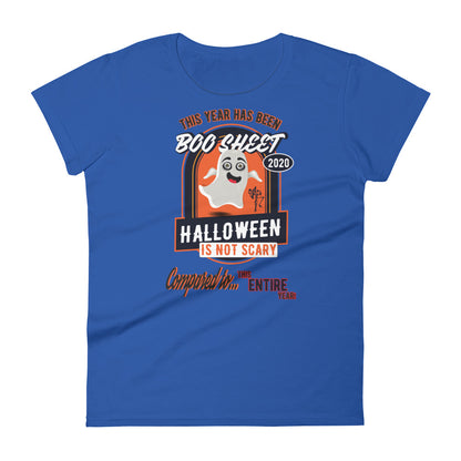 Boo Sheet Women's short sleeve t-shirt