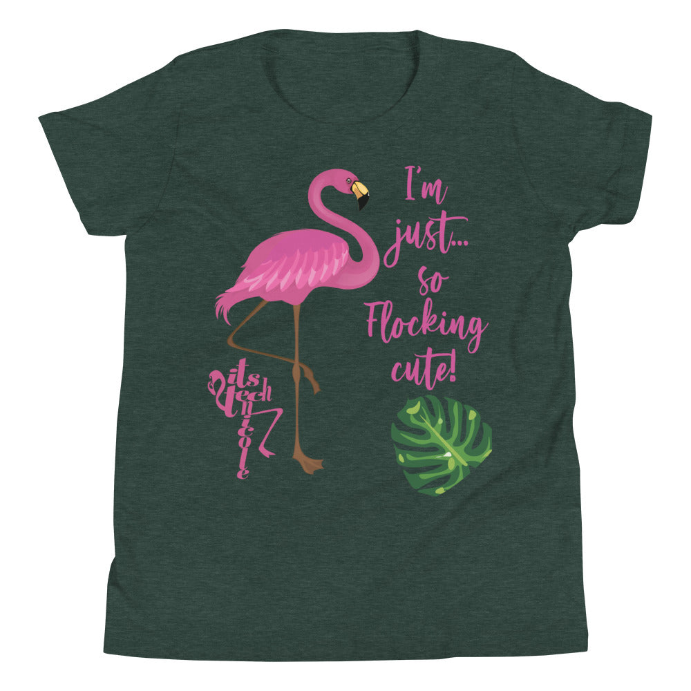 So Flocking Cute! Youth Short Sleeve T-Shirt