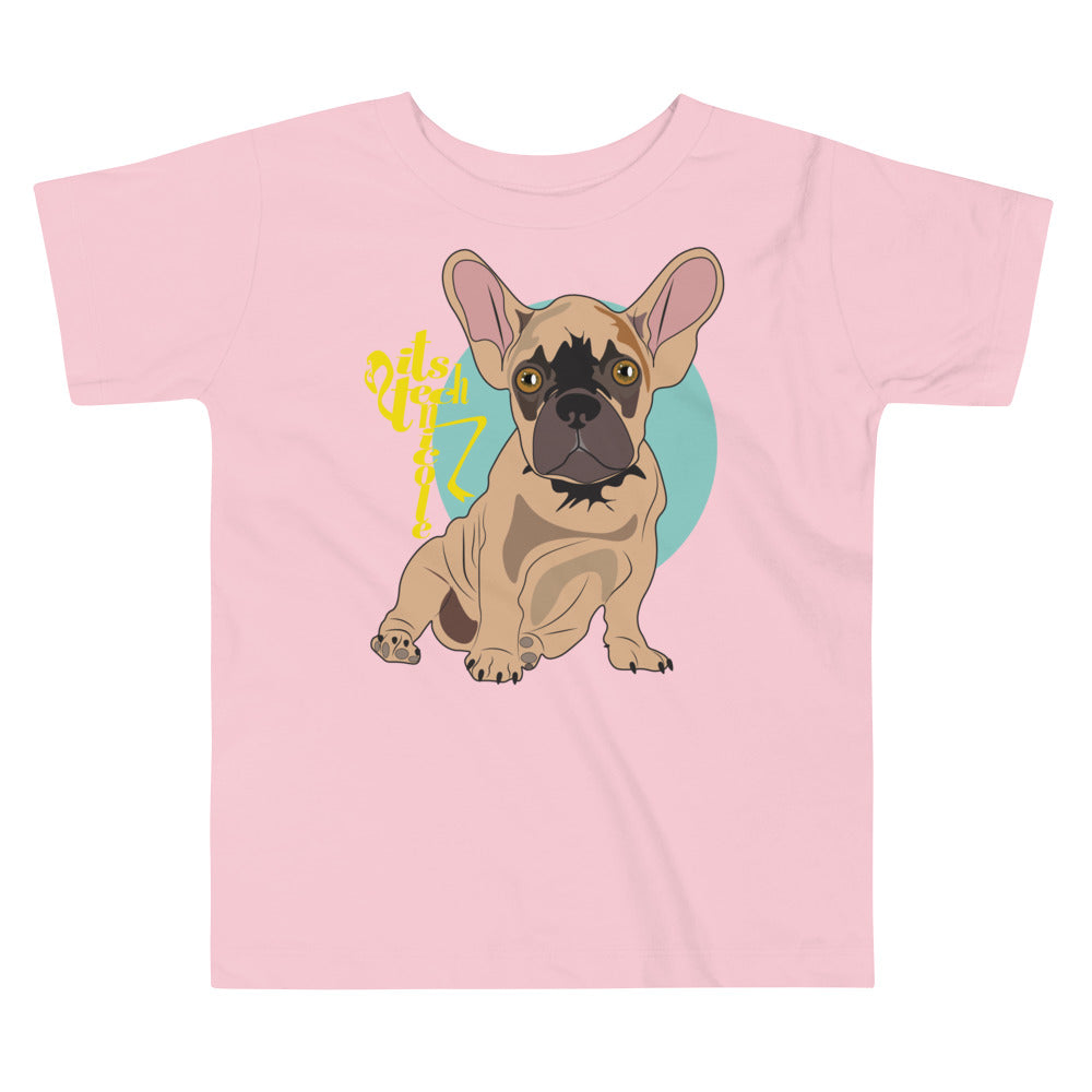 French Bulldog Toddler Short Sleeve Tee