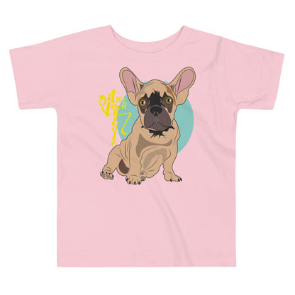 French Bulldog Toddler Short Sleeve Tee