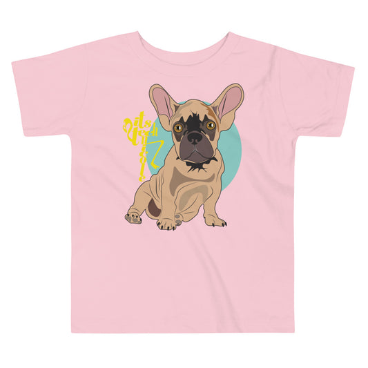 French Bulldog Toddler Short Sleeve Tee
