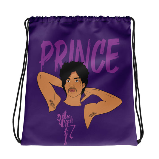 Prince Drawstring bag
