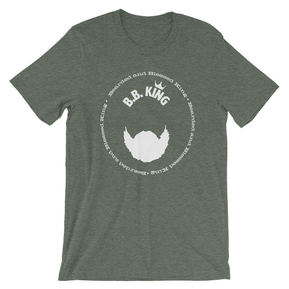 Blessed and Bearded King (B.B. King) Short-Sleeve T-Shirt
