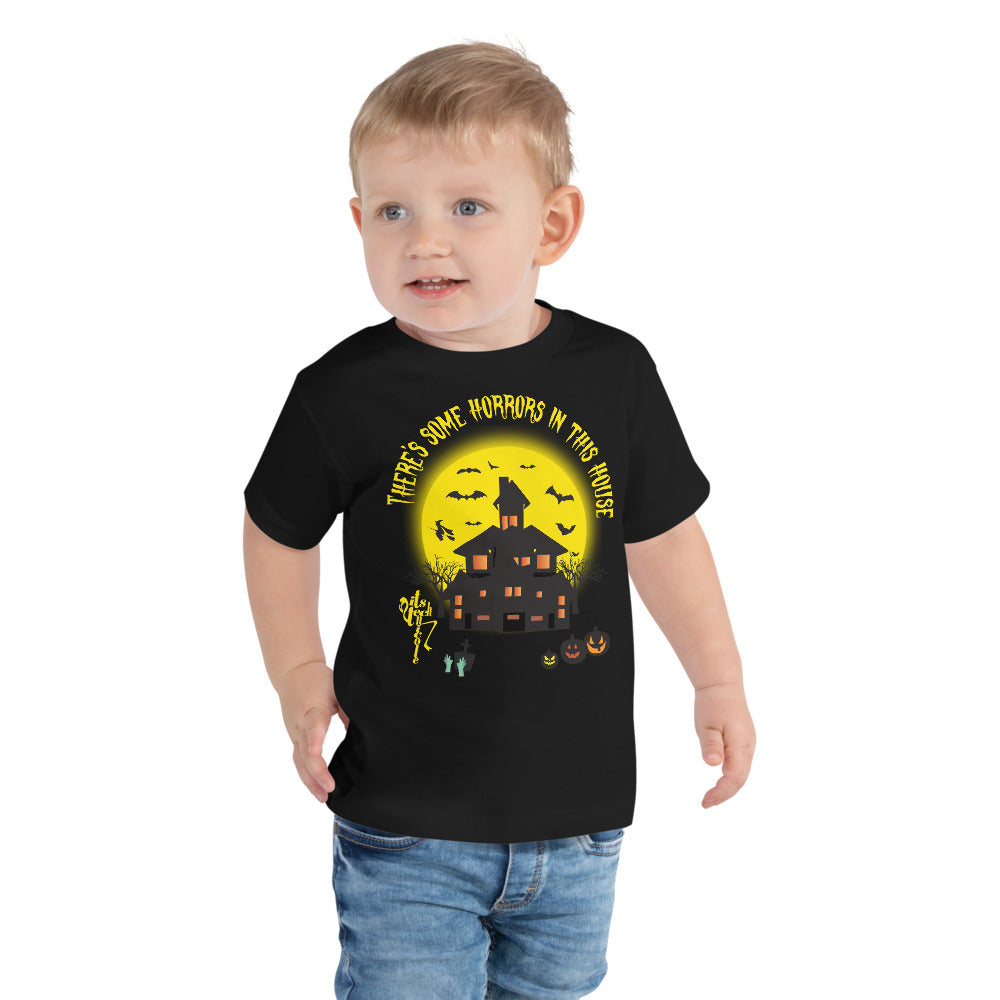 There's Some Horrors in this House....Toddler Short Sleeve Tee