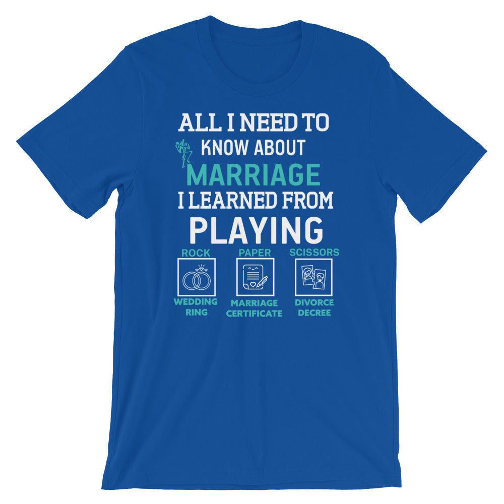 Rock, Paper, Scissors Short-Sleeve Unisex T-Shirt