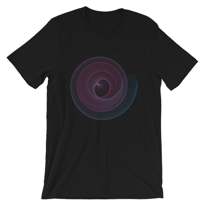 Spiraling Short-Sleeve Graphic T-Shirt