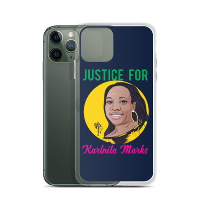 Justice for Karlnita Marks iPhone Case