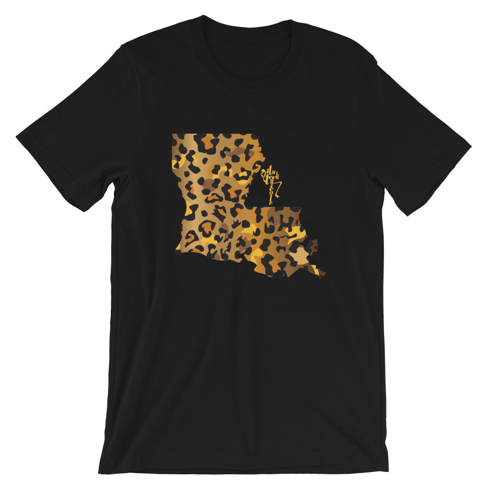 Louisiana Leopard Short-Sleeve Standard T-Shirt