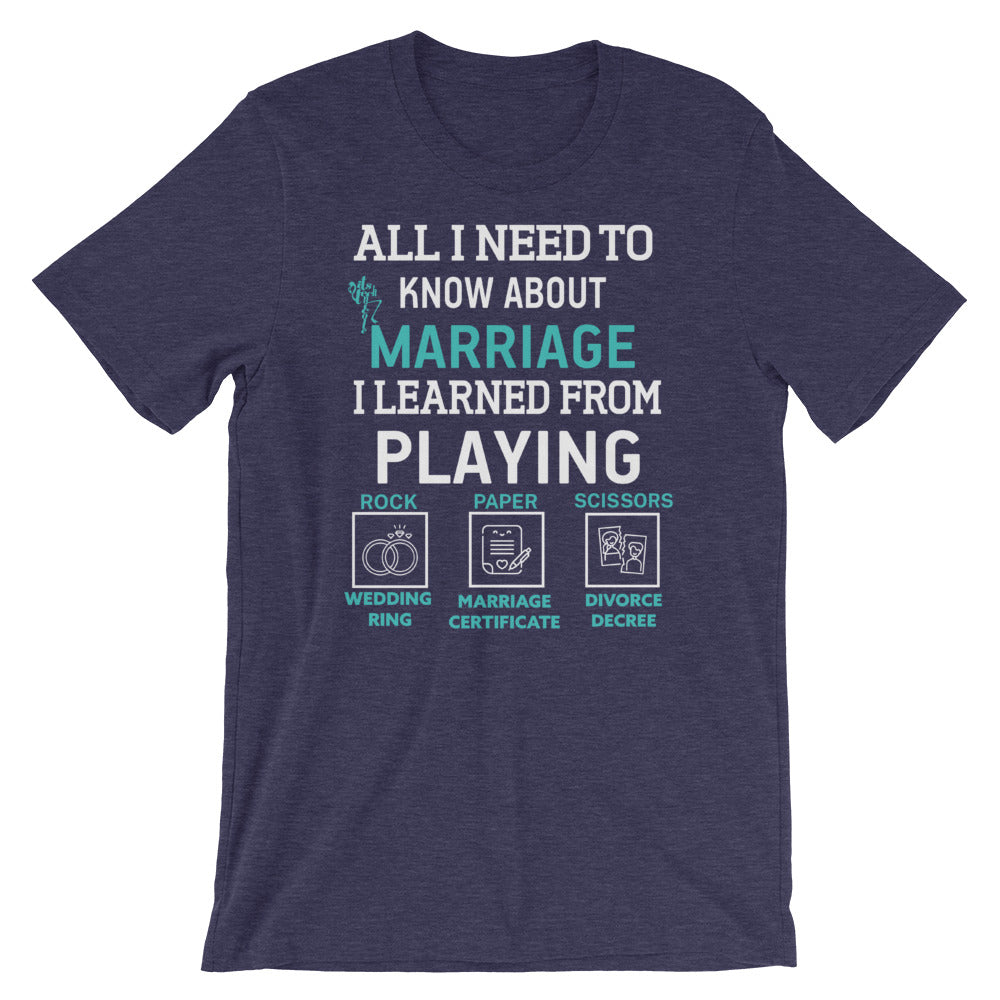 Rock, Paper, Scissors Short-Sleeve Unisex T-Shirt