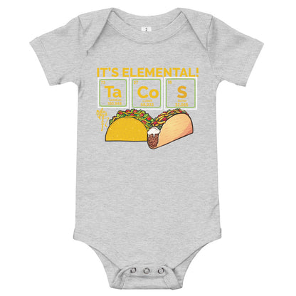 Tacos, It's Elemental Onesie