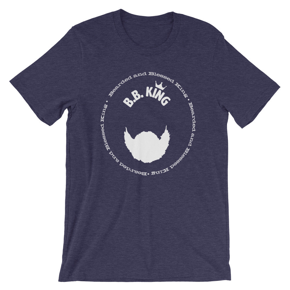 Blessed and Bearded King (B.B. King) Short-Sleeve T-Shirt
