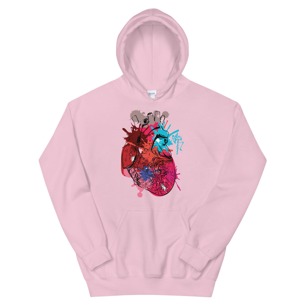 Art Heart Series: 1 Unisex Hoodie