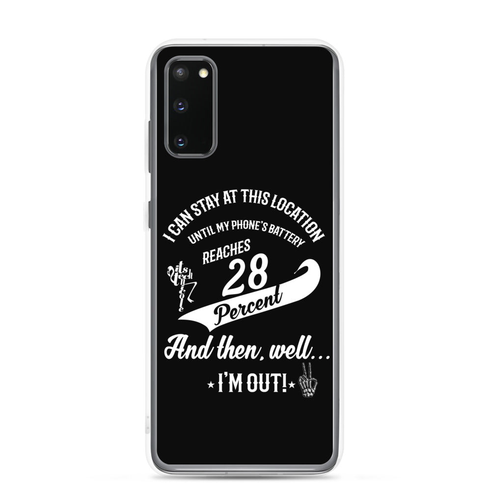 28% Battery Samsung Case