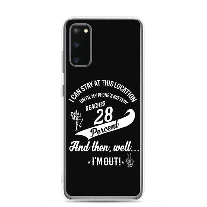 28% Battery Samsung Case