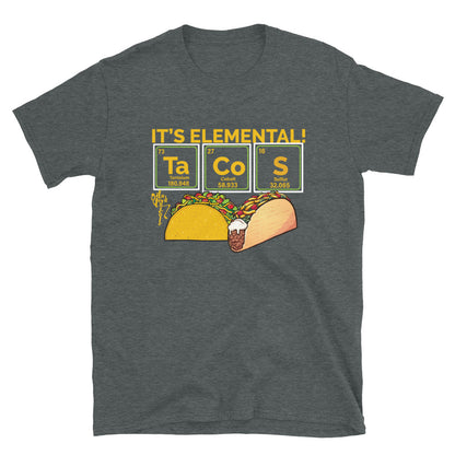 Tacos, It's Elemental Short-Sleeve T-Shirt