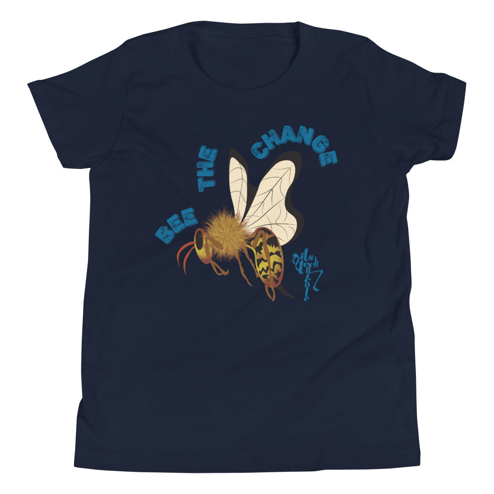Bee The Change Youth Short Sleeve T-Shirt