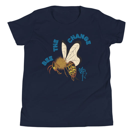 Bee The Change Youth Short Sleeve T-Shirt
