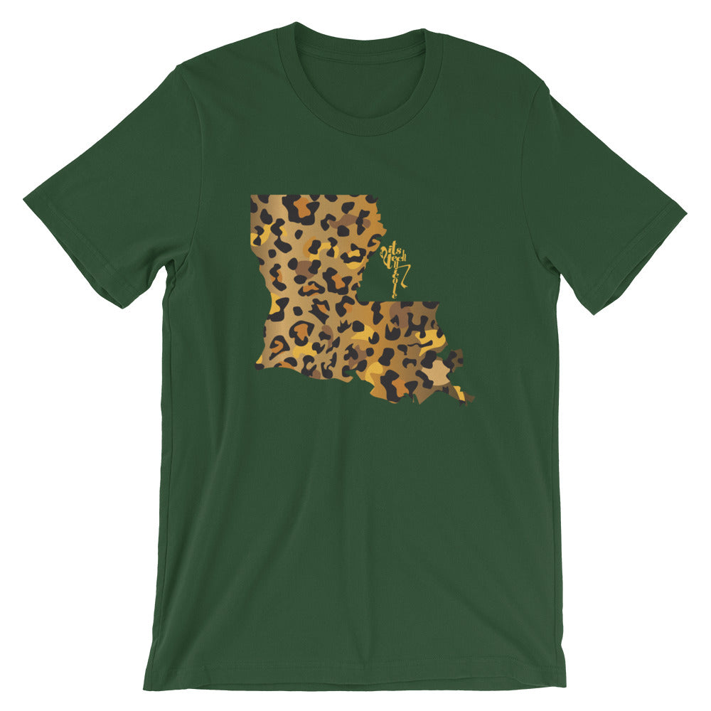 Louisiana Leopard Short-Sleeve Standard T-Shirt